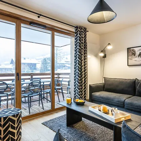 Terresens - Le Flocon Blanc Appartement Abondance Buitenkant foto