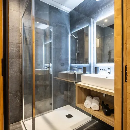 Terresens - Le Flocon Blanc Appartement Abondance Buitenkant foto
