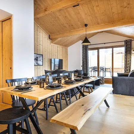 Terresens - Le Flocon Blanc Appartement Abondance Buitenkant foto