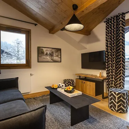Terresens - Le Flocon Blanc Appartement Abondance Buitenkant foto