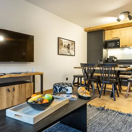 Terresens - Le Flocon Blanc Appartement Abondance Buitenkant foto