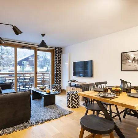 Terresens - Le Flocon Blanc Appartement Abondance Buitenkant foto