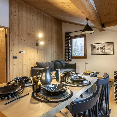 Terresens - Le Flocon Blanc Appartement Abondance Buitenkant foto