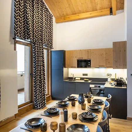 Terresens - Le Flocon Blanc Appartement Abondance Buitenkant foto